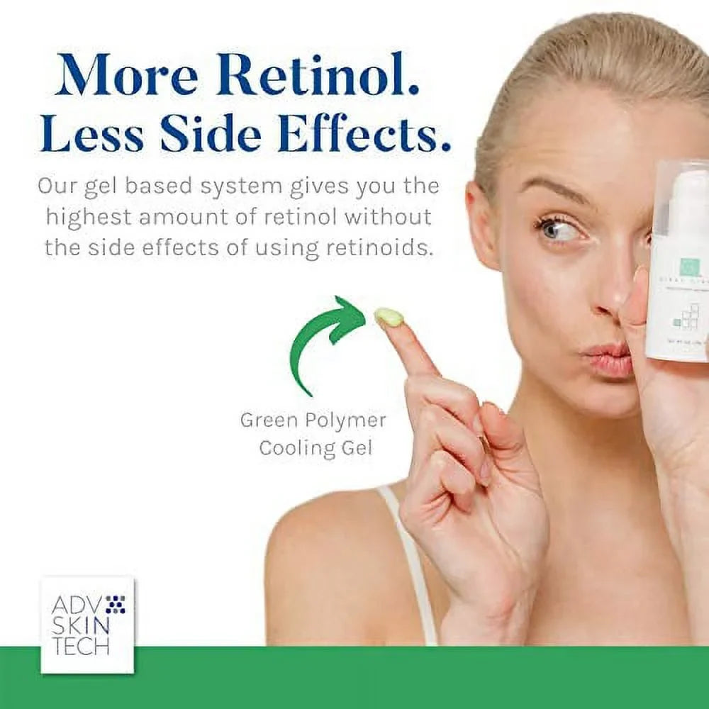Cream Airless Ounce Pump, Retinol, Level Potency, 1 9, Green High