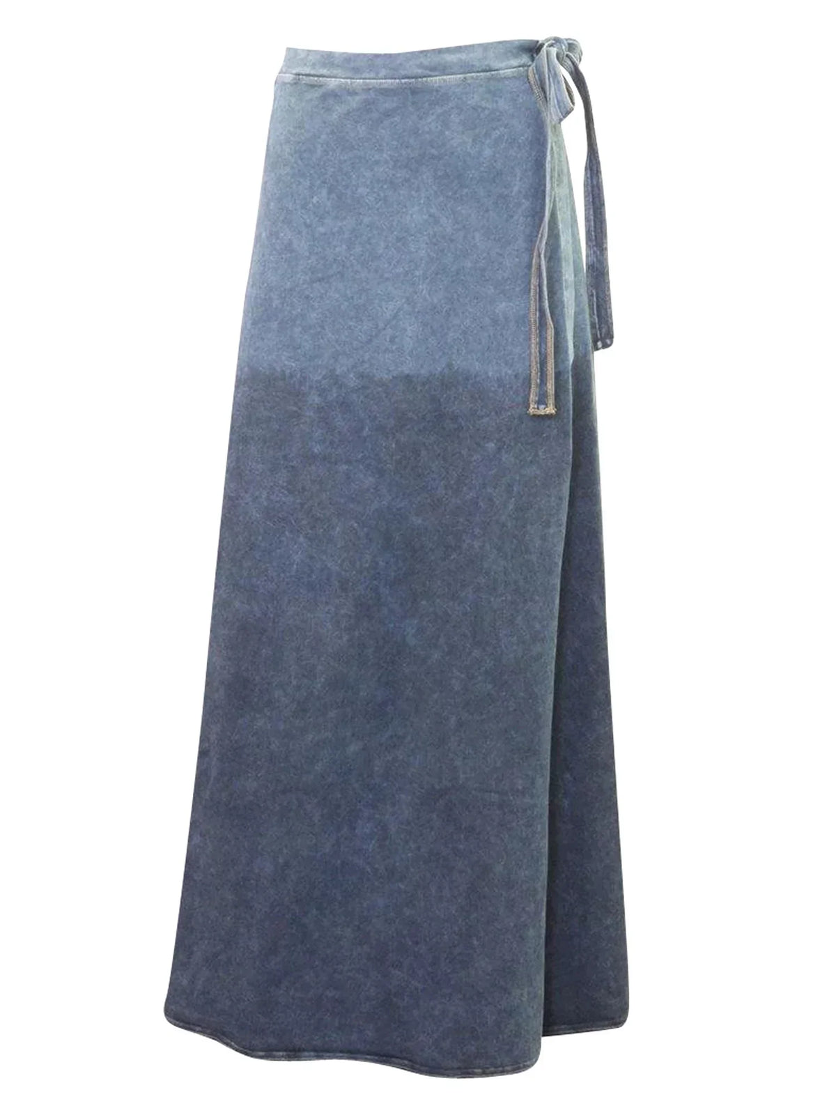 Tail Hard (W-964) Wrap Skirt Long