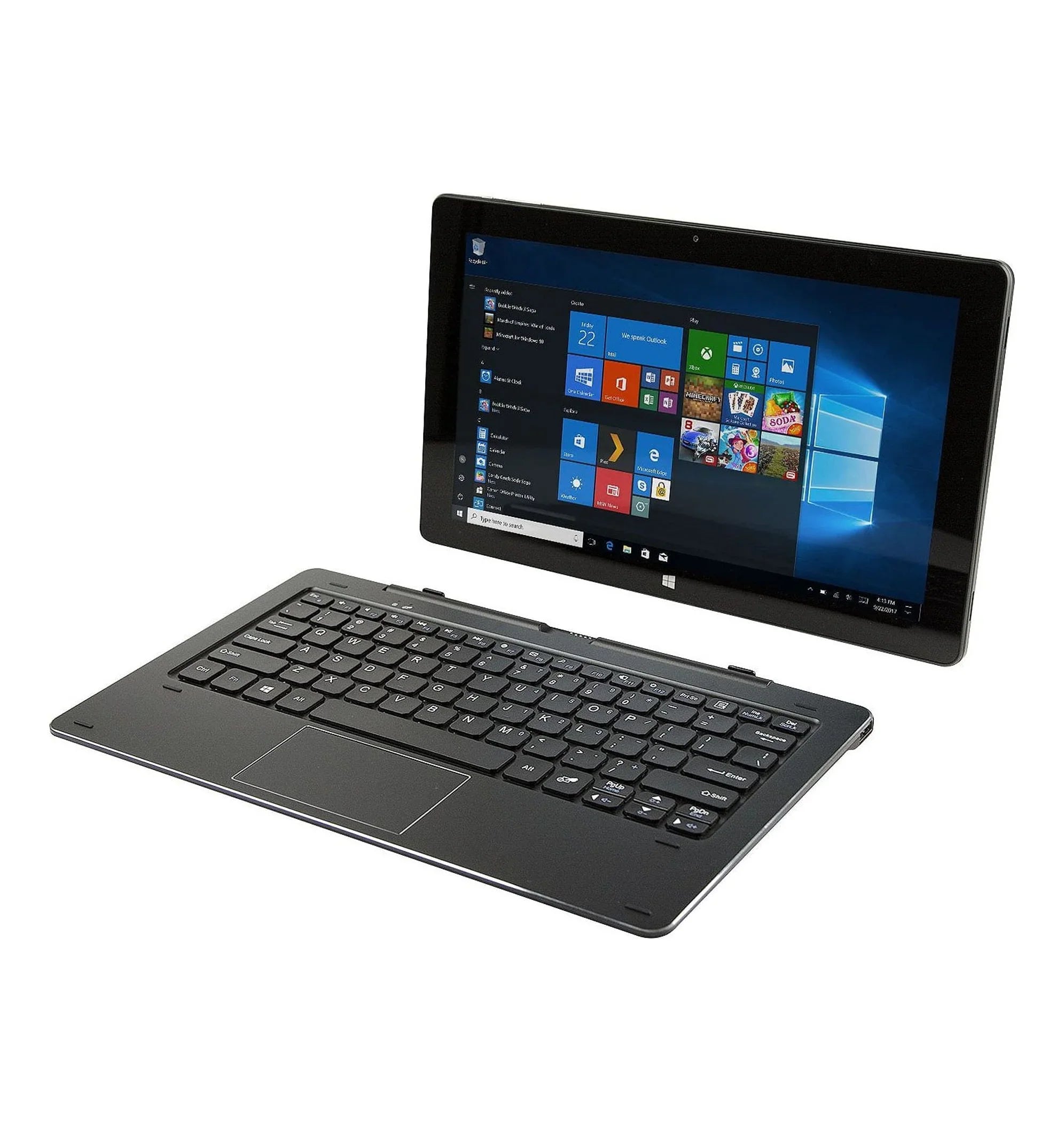 x5 11.6" Home 2-in-1 NuVision ATOM Tablet, 10 Duo Z8350, Windows Windows Intel