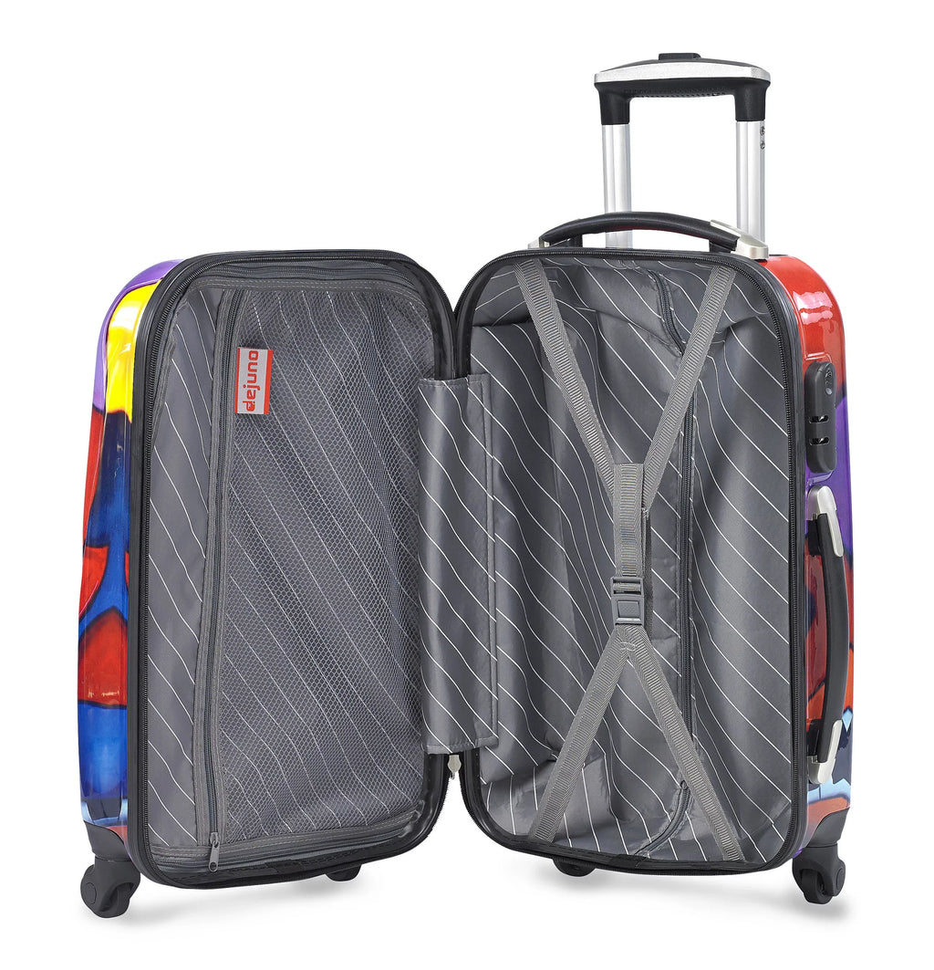 '- Set Upright Luggage Hardside Jazz Dejuno 3-Piece Lightweight Spinner