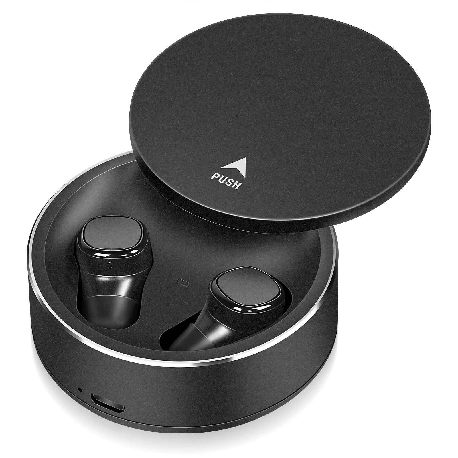 X7 Sports 5.0 Mic in-Ear Bass Built-in For Earbuds Earbuds IPX5 Black Compact UrbanX Deep Sony True - Headphones Bluetooth Xperia Mic Touch Wireless XZ1 Waterproof with Earphones Control