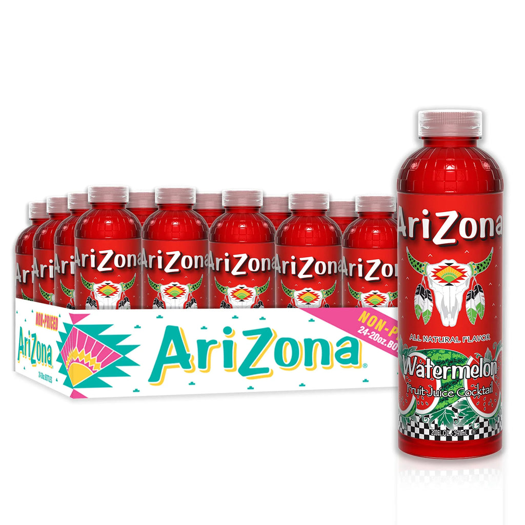 24) (Pack Watermelon Arizona Drink, Oz Juice Of Fl 20