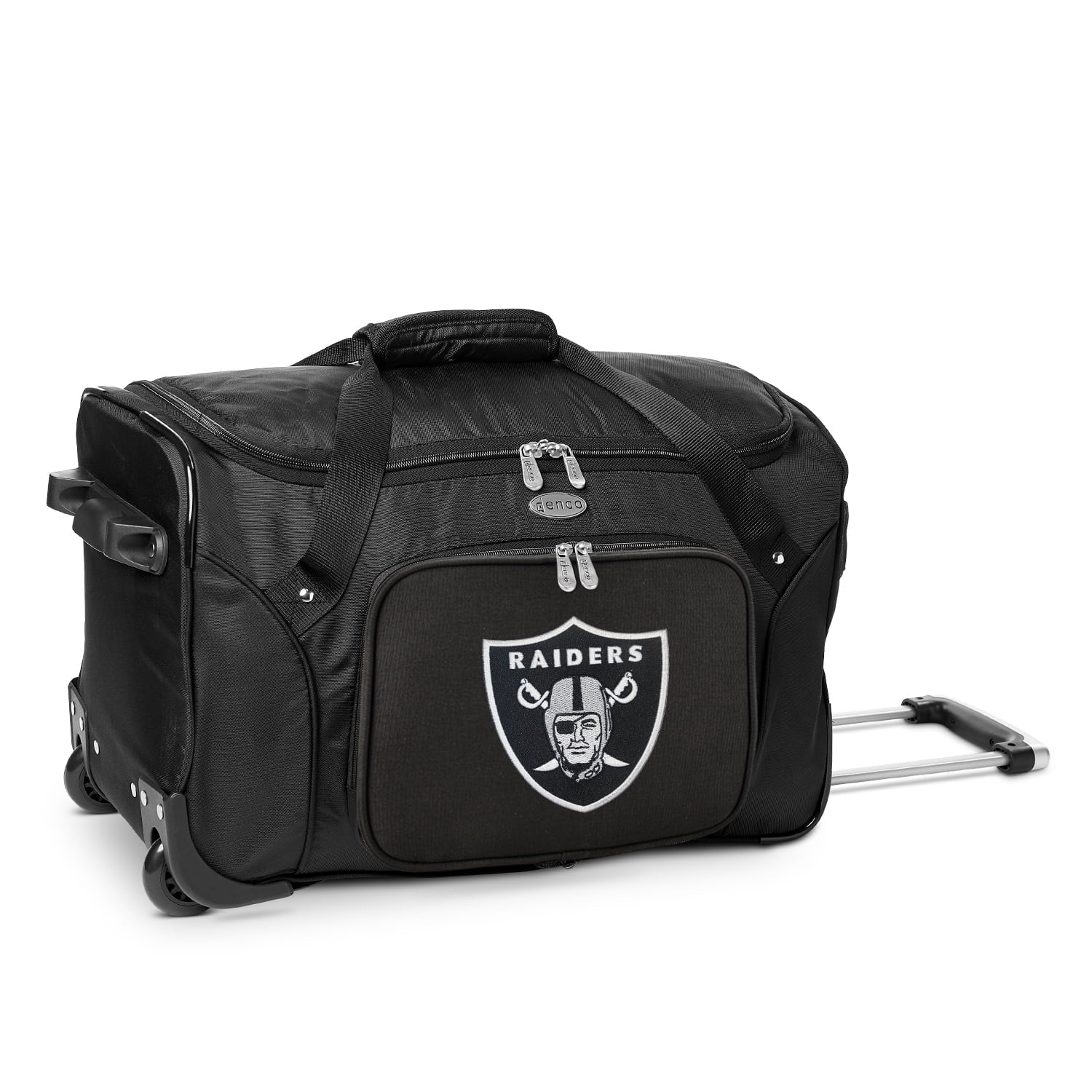 Black Raiders Bag 2-Wheeled Duffel MOJO Vegas Las 22"
