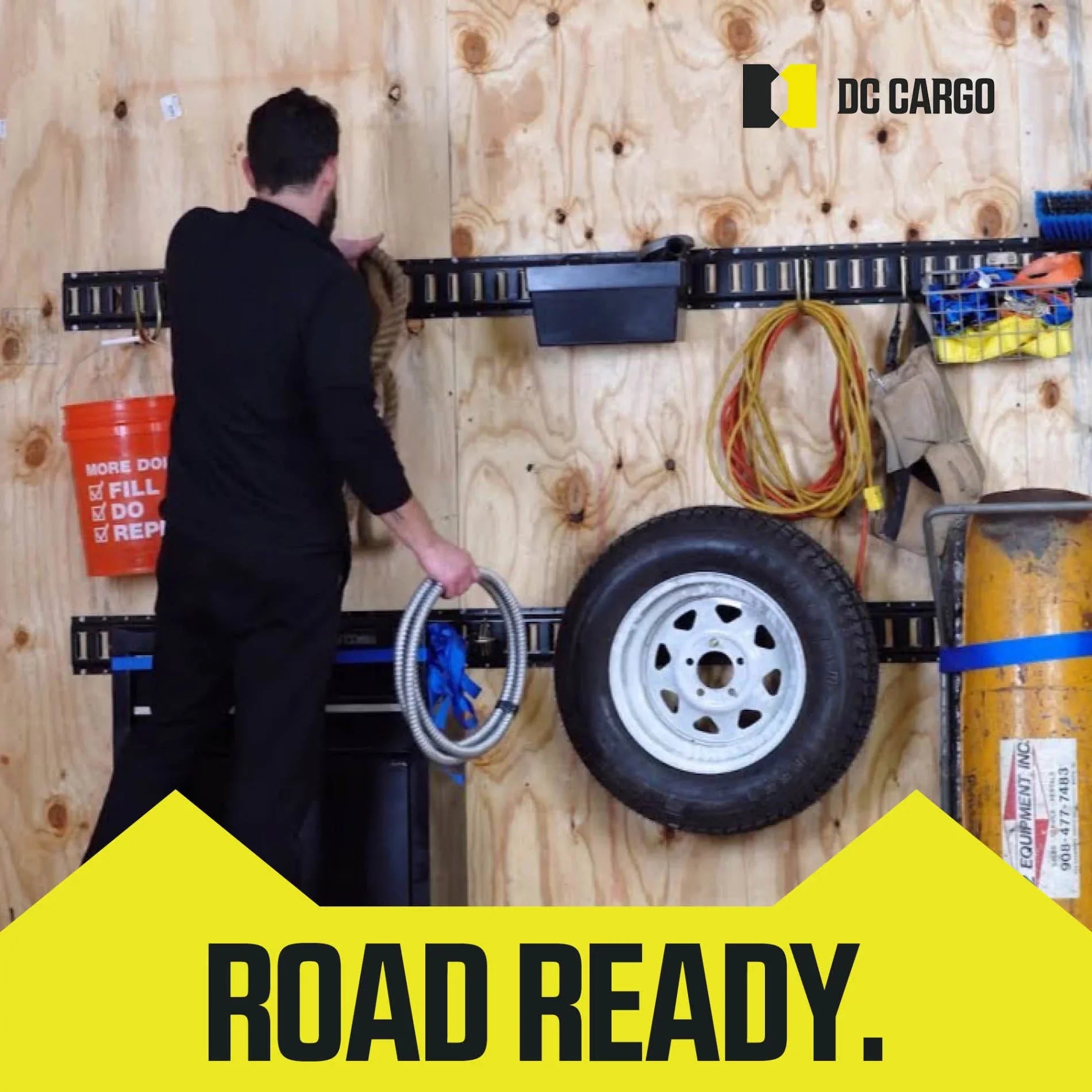 Wood - Sockets Track Pieces: Kit Rails Cargo 12 DC Track Mall Black 4 & E Shelving ft Beam E Track E