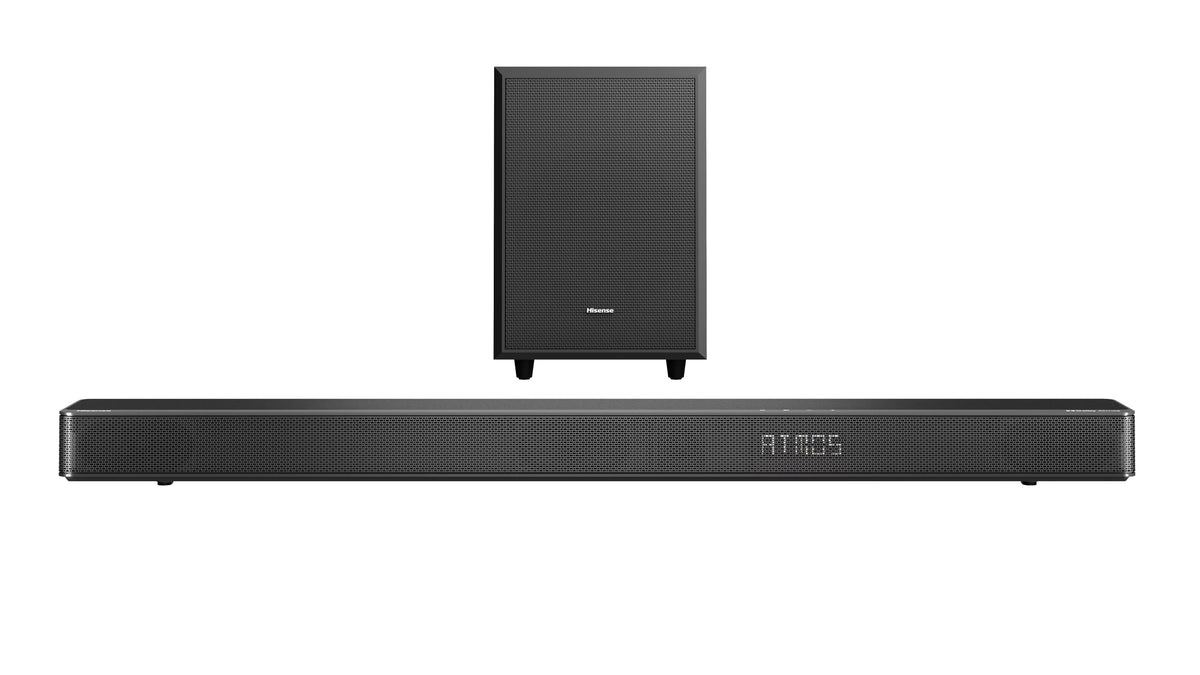 and (AX3120G) Subwoofer* Hisense Atmos (Refurbished) Dolby Soundbar with Wireless 360W Ch Restored 3.1.2