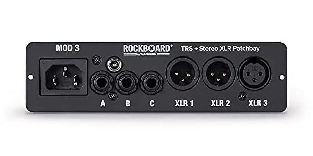 B XLR, RBO RockBoard Vocal Module for V2 TRS 3 MOD with V2 3 Rockboard