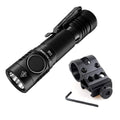 Rechargeable Combo: NITECORE 21700 -1x E4K w/Offset Battery Included Flashlight Li-ion NITECORE Mount