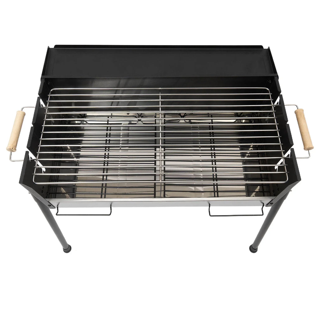 with Grill Food Folding Portable Charcoal Tool Charcoal Barbecue Grill BBQ Camping Kits Miumaeov for Grade Grill Stainless Picnic Grill 304 Steel