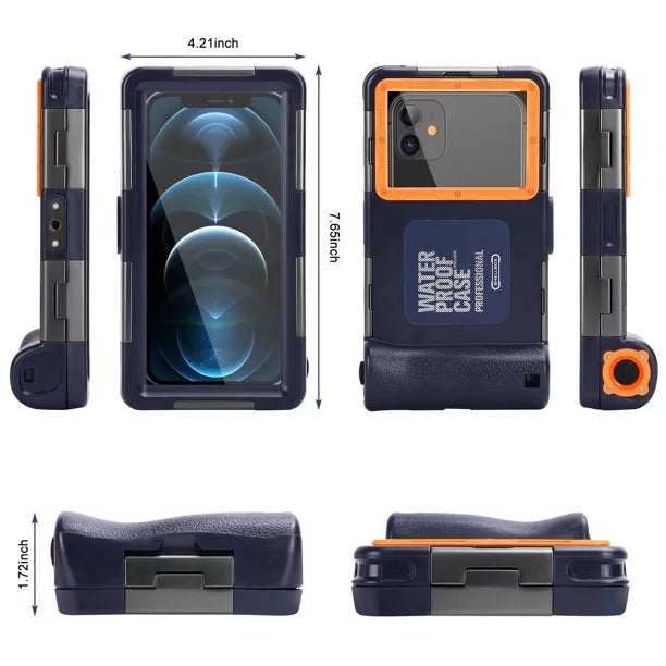to all UrbanX 6.9 LCD Underwater [15m/50ft] Waterproof Inch Photo LG Lanyard Video Q31 Phones Up Housing Protective And with Surfing Case for Diving Swimming Snorkeling Professional