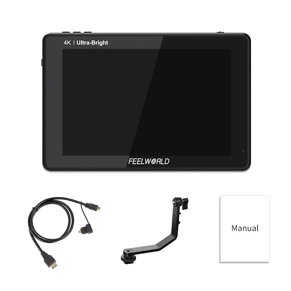 LUT7S Monitor, IPS Inch Brightness 2200nits 7 FEELWORLD Touchscreen Video Panel