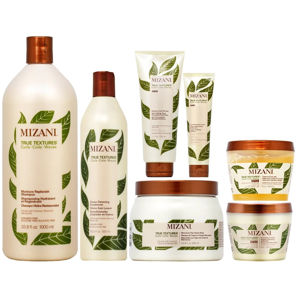 8oz) + All Oz 7 - 11oz Conditioner Hair + + + 8oz 16.9 Jelly Pudding 5oz One Textures Mask (Shampoo Gel Set Lotion Oil 16.9 Oz In + Pieces Coil True Oz + Mizani 33.8