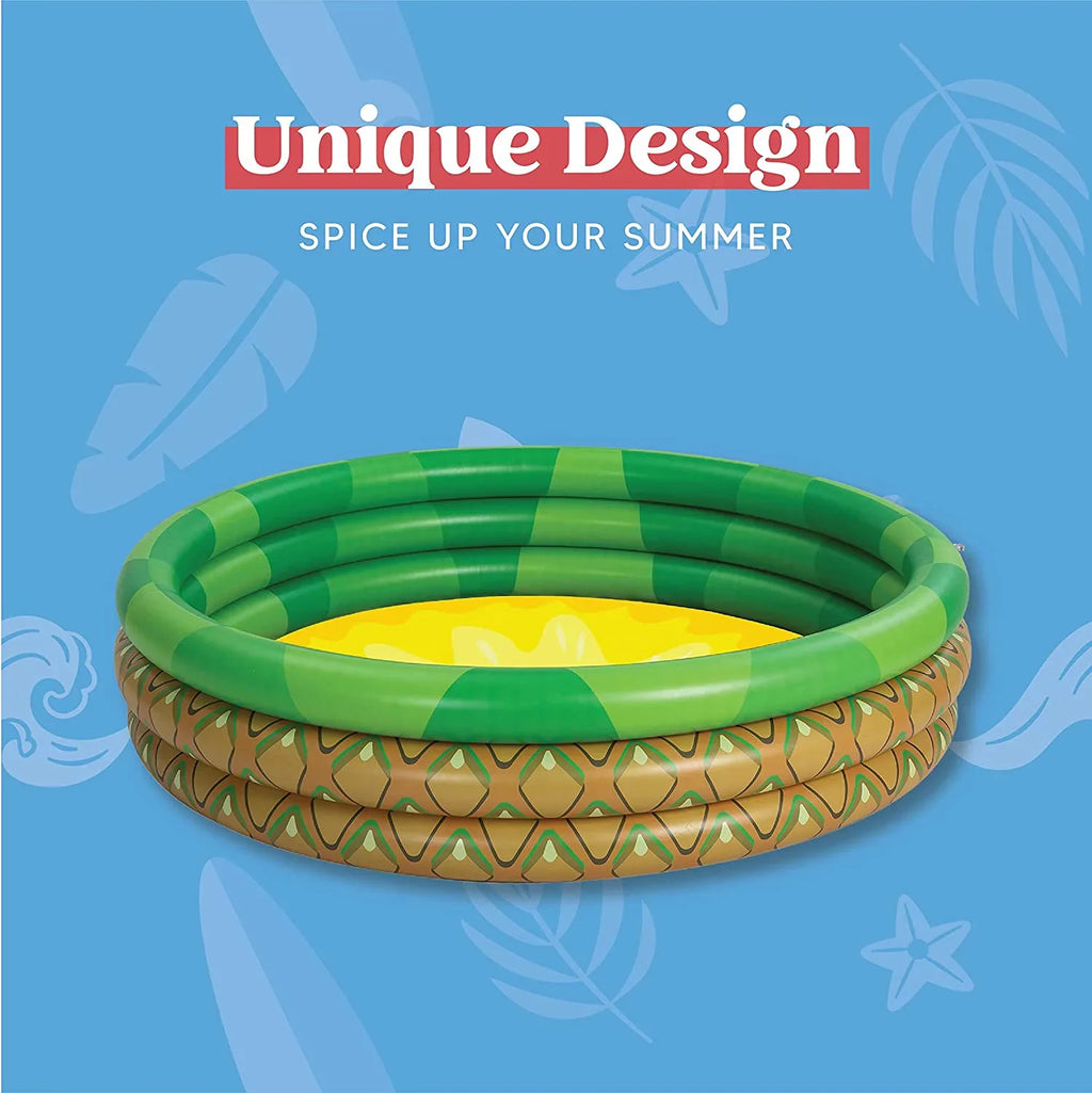 Inflatable Summer 3 Fun Pool Kiddie Pit Inflatable Water Pool Avocado 45 Lemon Packs Kids Pineapple Pool 10 X Set Swimming Ball Pool Pools for Kiddie Baby