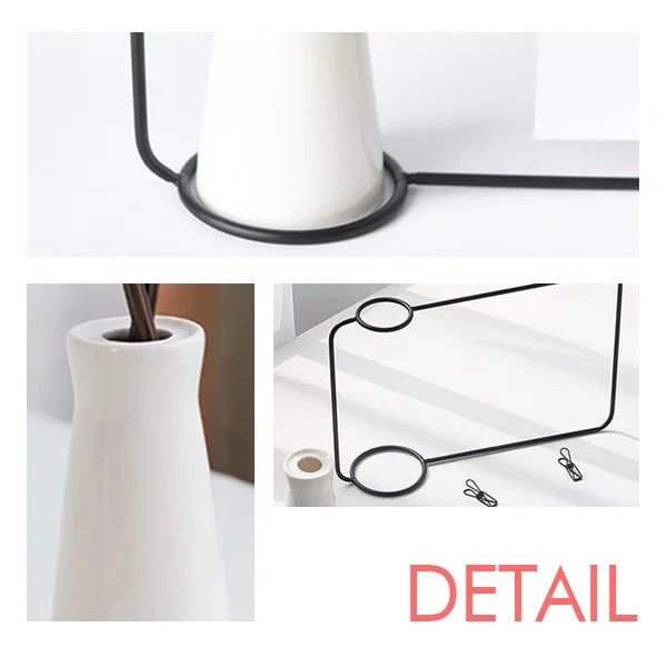Canada Frame Cerac Landmark Metal Vase Decor Pattern National Picture symbol