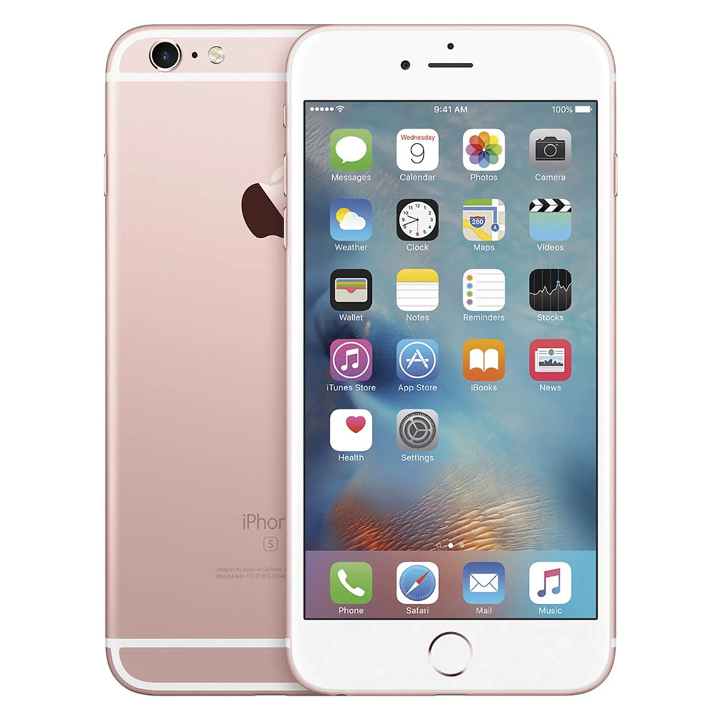 Phone Gold (Refurbished: Pre-Owned GSM Apple 4G MP Plus Camera Dual-Core Good) 6s - LTE iPhone Rose w/ Unlocked 16GB 12