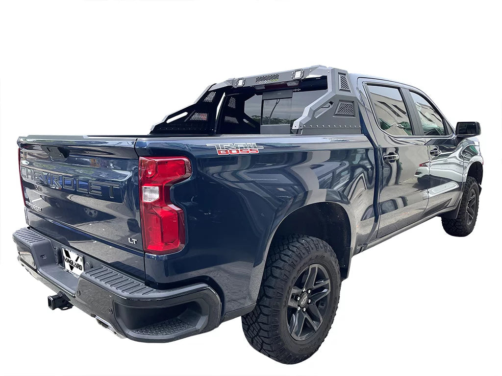 1500/07-22 Bed with Tundra 07-22 1500/04-22 1500/07-22 RL-B Ram VGRB-2265BK Silverado Chevrolet Bar Toyota Bar | Roll Dodge F-150/07-22 Ford Compatible Ram 1500/07-22 Black Sierra GMC Vanguard
