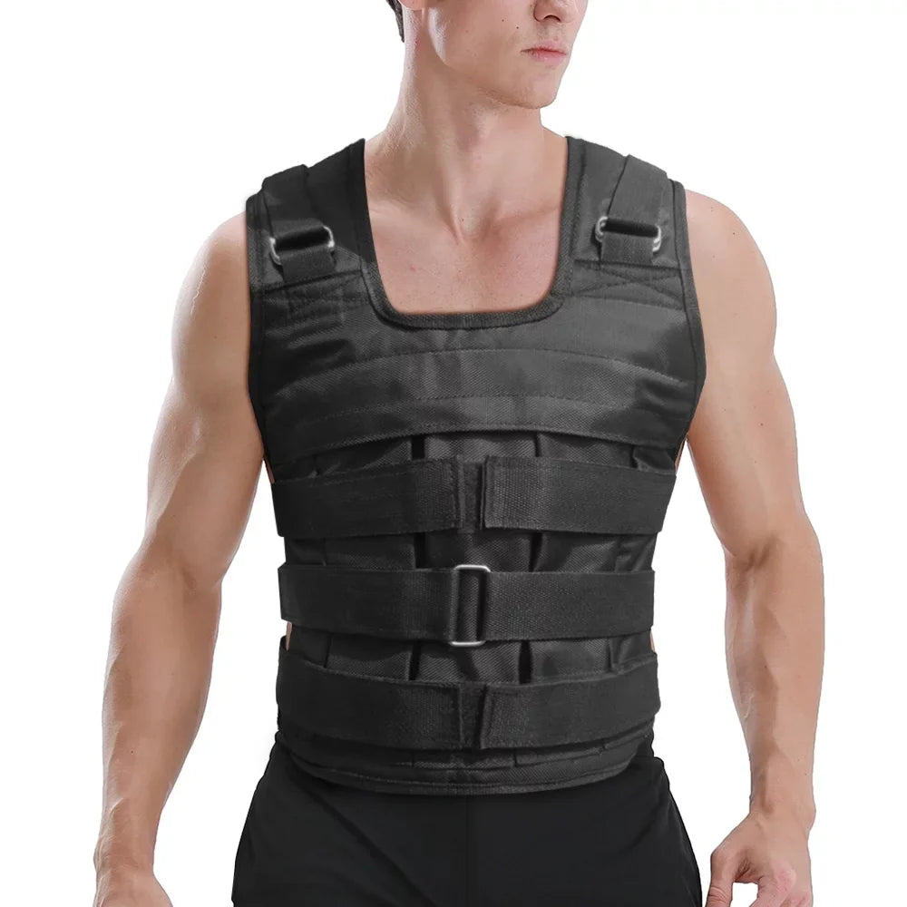 Oxford Max. Weighted Nebublu Jacket, Training 50kg Weight - Adjustable Cloth Vest Load, Strength