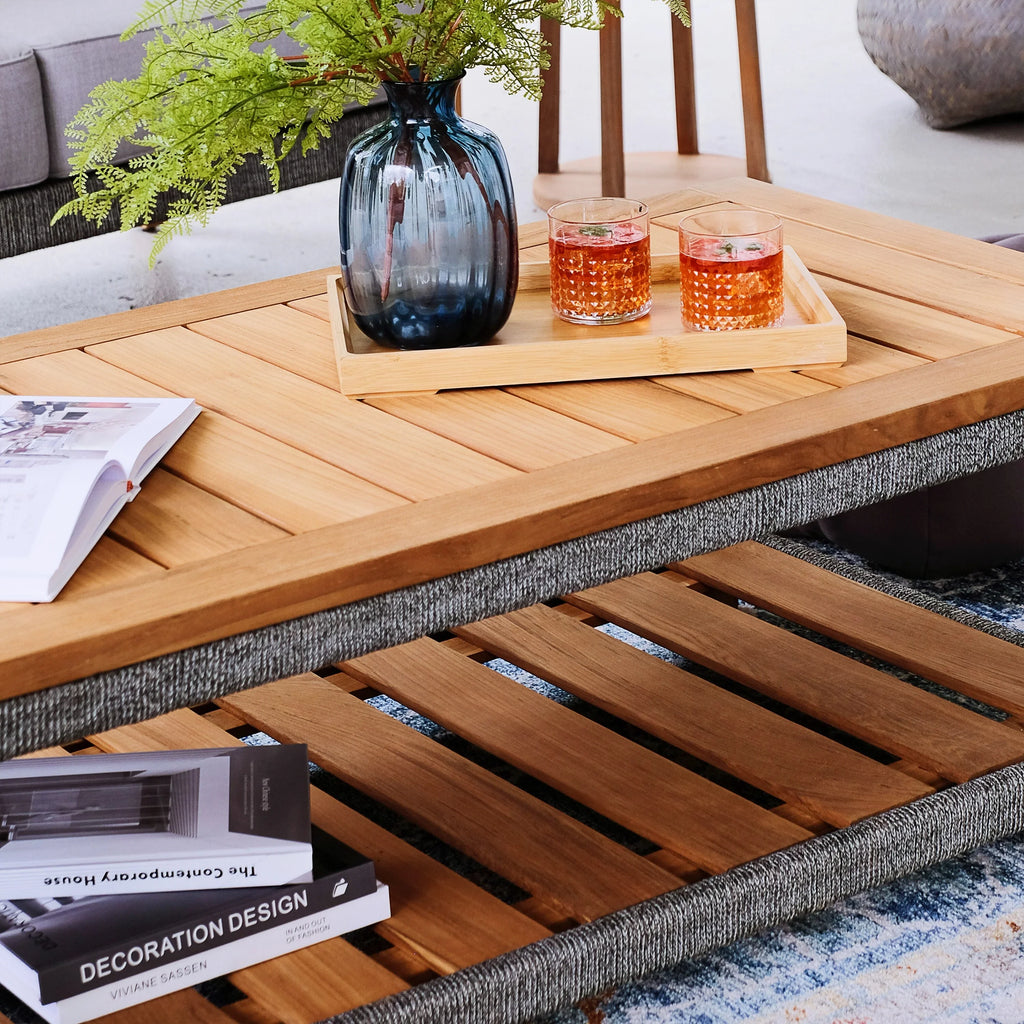 Nassau Table Patio Cambridge Coffee Casual Teak