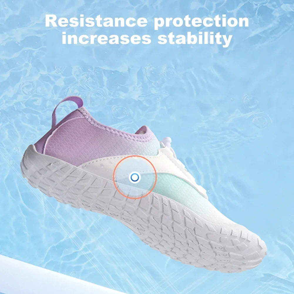 Water Non-slip Beach Dry Barefoot for Men Women Purple) (39 Shoes Quick SunyaMood Shoes