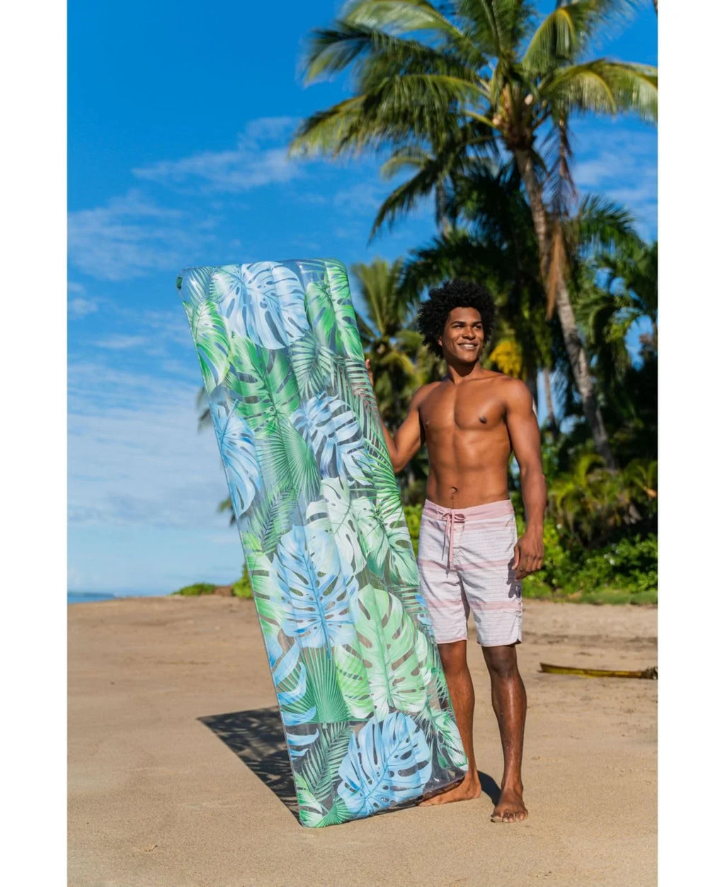 PoolCandy Raft Pool Print Palm