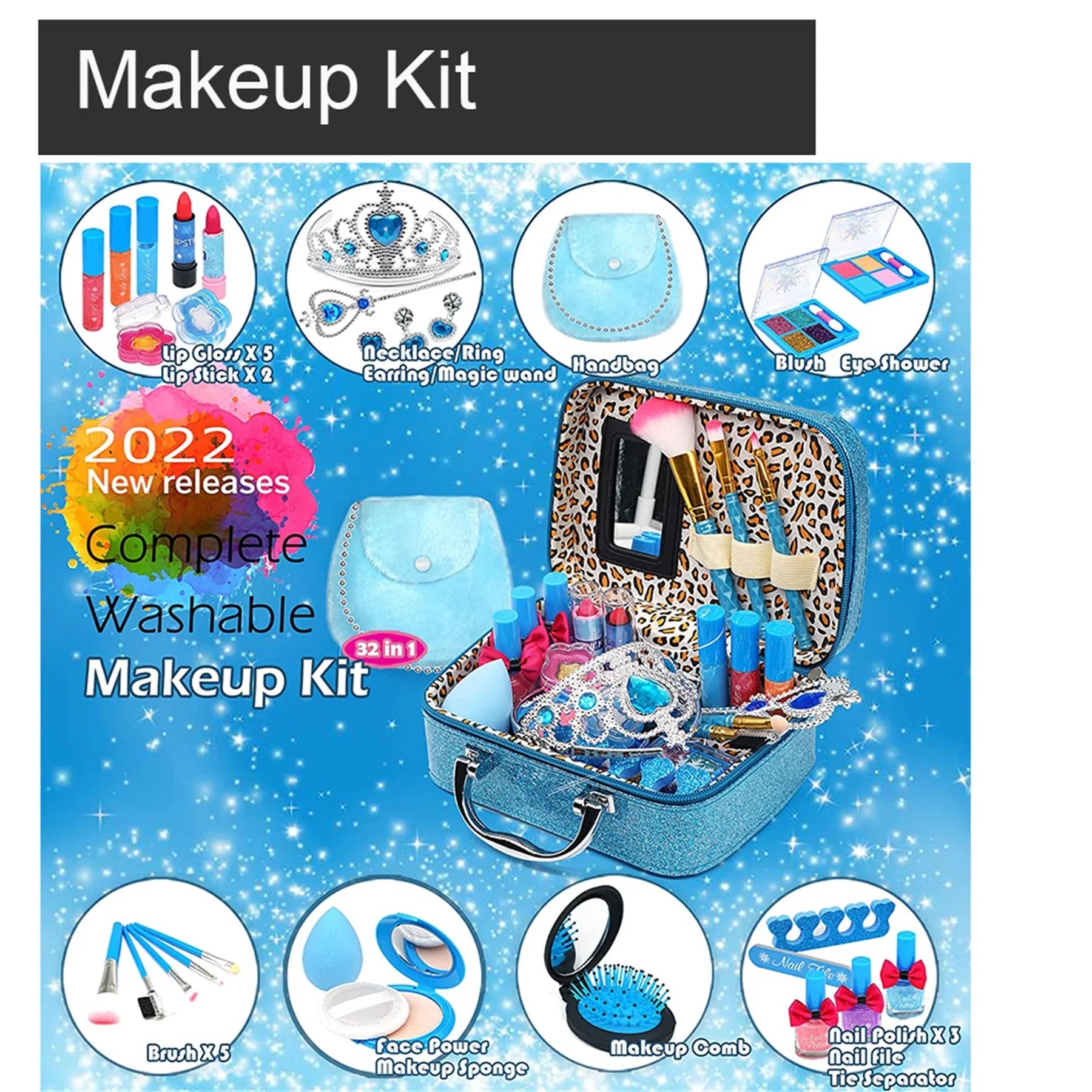 Frozen Makeup Toys Girls for