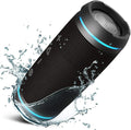 TREBLAB Black Wireless Speaker, Rugged HD77