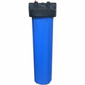Housing Blue Big 20-inch with Pressure 1-inch Release Ports Filter &