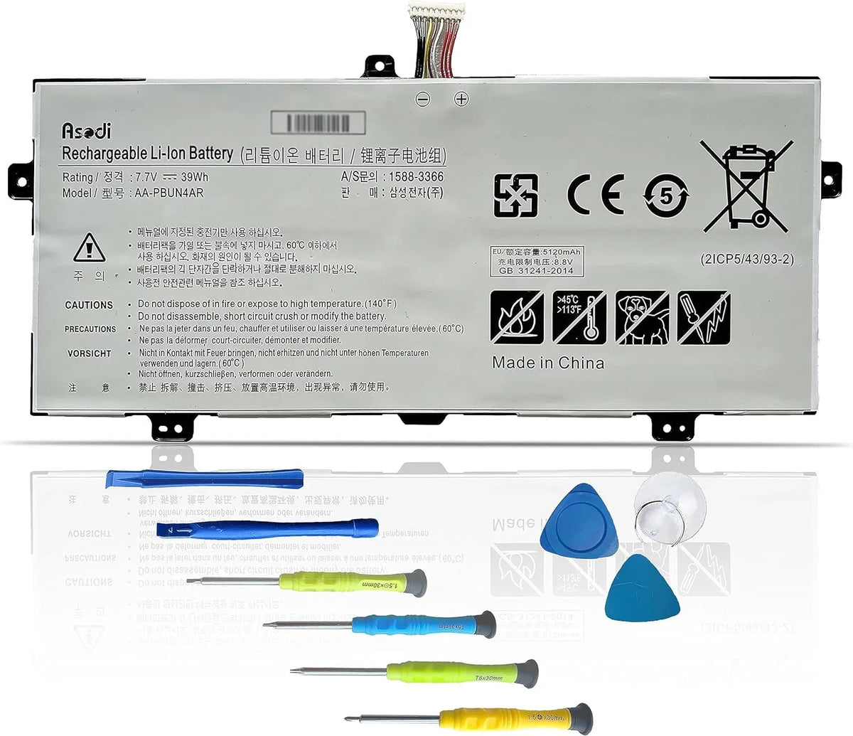 Samsung Book 9 NP900X5L y NP940X3L 940X3L Laptop with 900X5L AA-PBUN4AR Compatible NT900X5H Spin ATIV