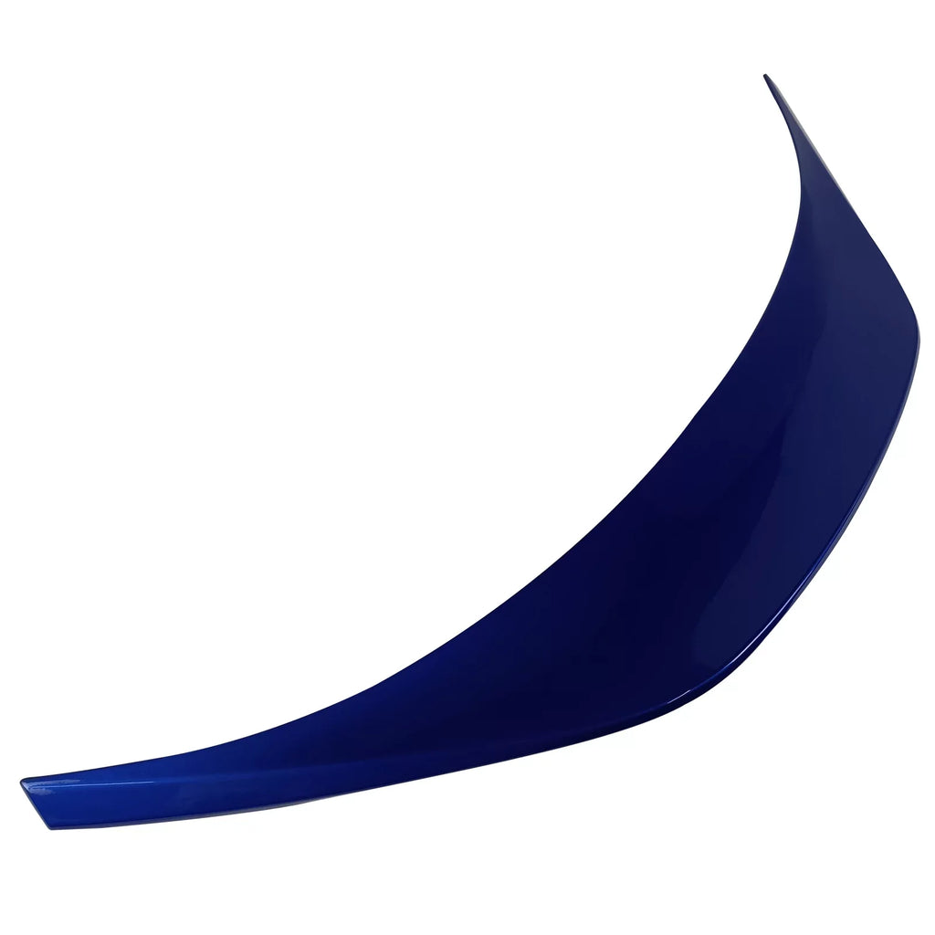 GR86, Roof Motorsports Spoiler With #K7X V Style Painted + Ikon ABS Trunk Pearl/World TRD Trunk Blue Visor Rally Blue Rear + Wr Style Compatible Window Subaru 2022-2023 Wing Toyota Spoiler BRZ