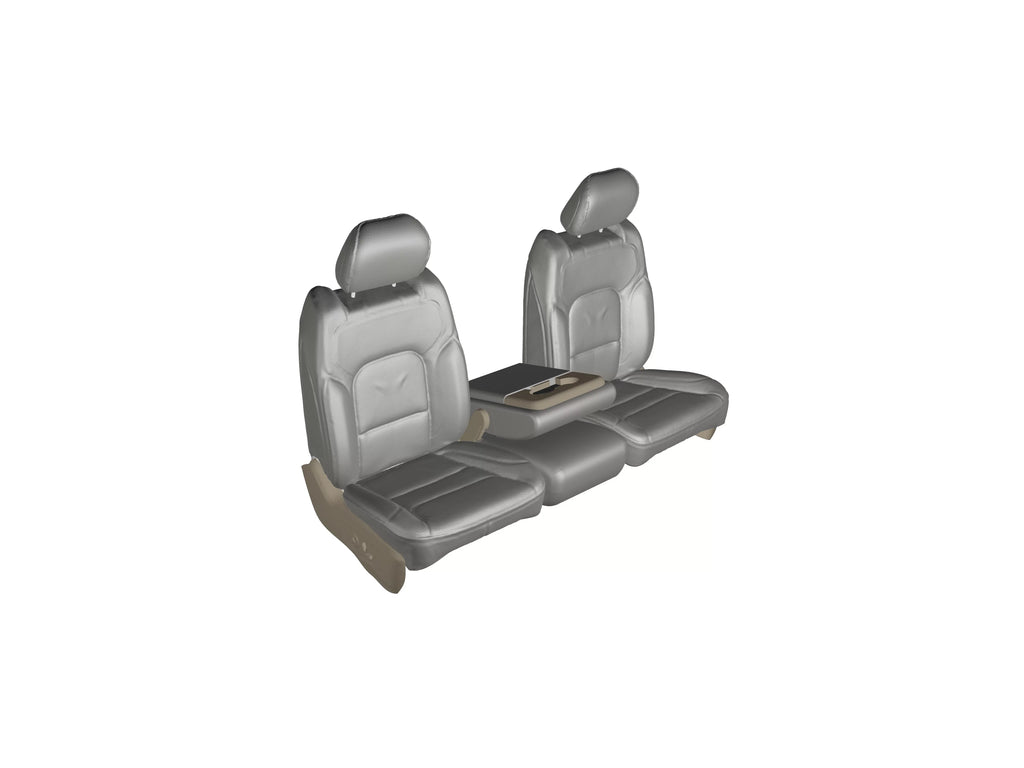 console cupholders, 2020-2022 3 Ram in Gray opening Endura Dodge 2013-2019 the with with D1334-C8 and Classic 1500-3500