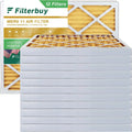 11 MERV Filterbuy 20x25x2 Furnace HVAC Filters (12-Pack) Pleated AC Air