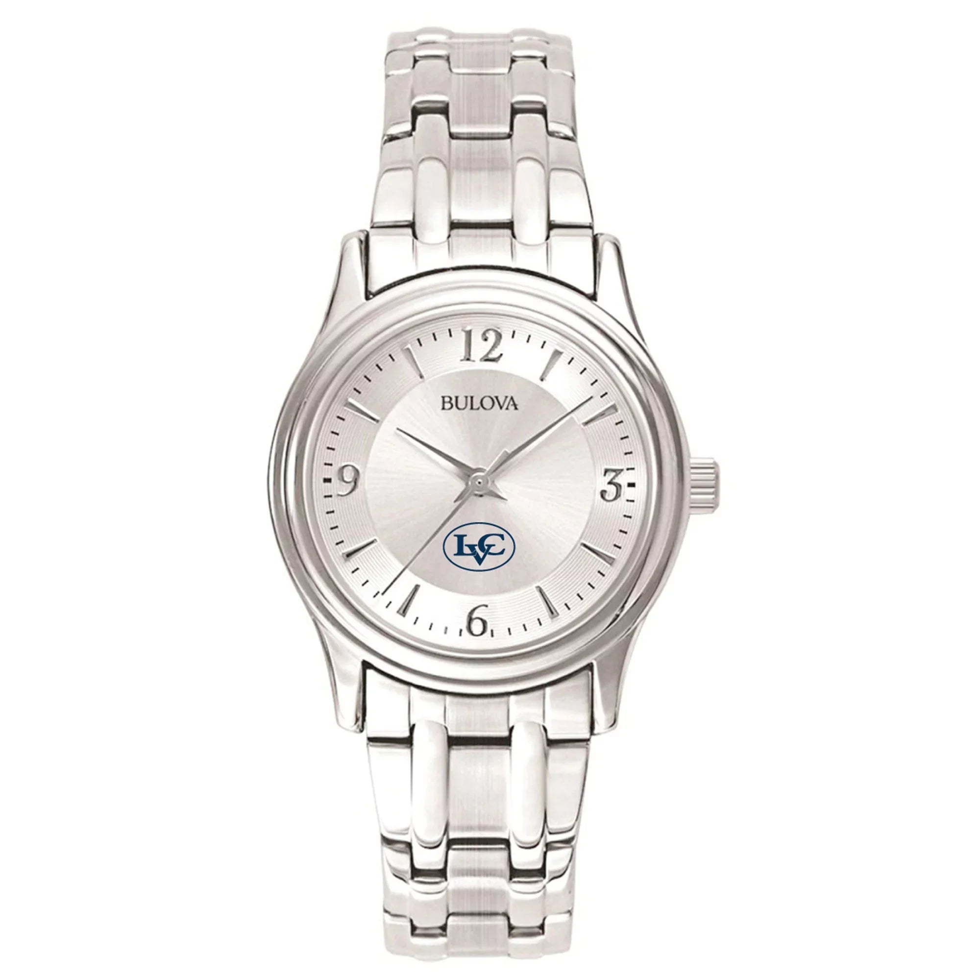 Lebanon Dial Watch Steel Valley Silver Women's College Bulova Silver-Tone Stainless Quartz