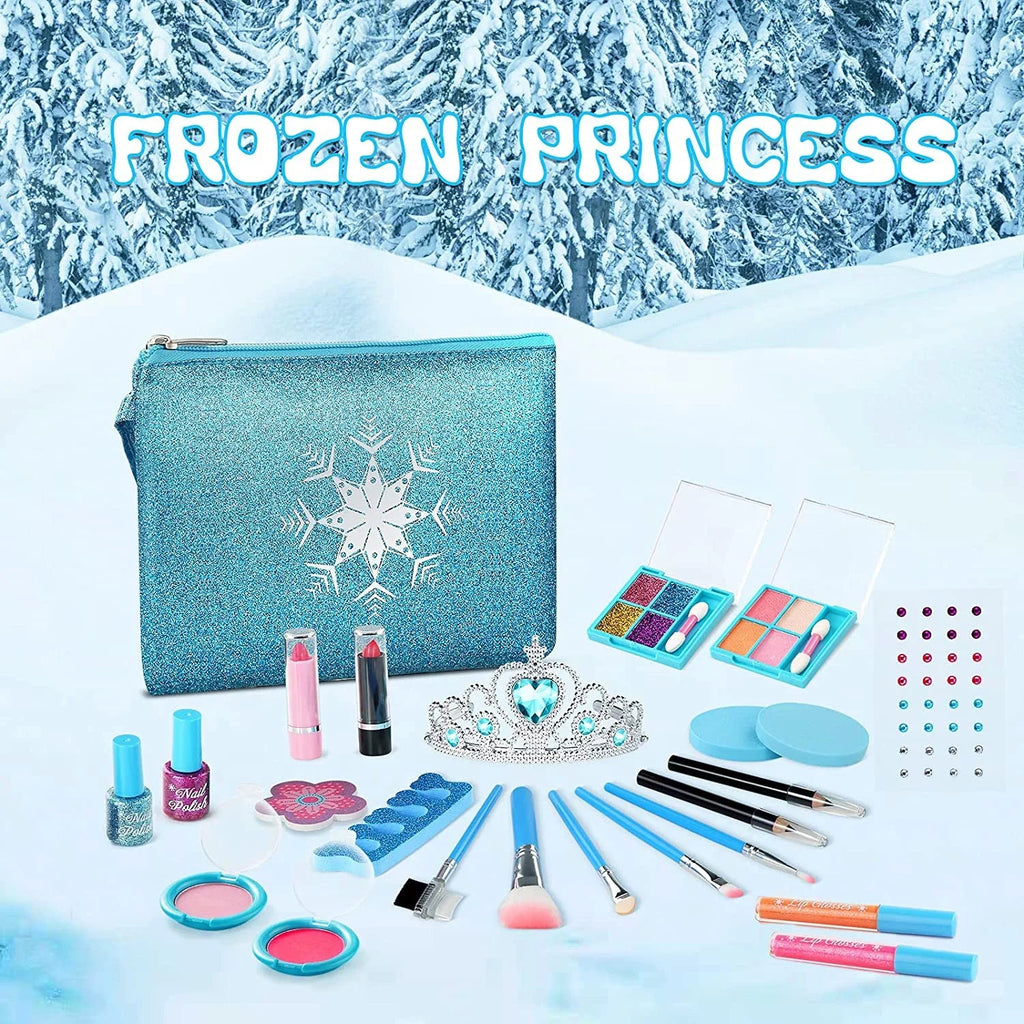 5 12 Toys 7 Princess Children for Makeup Kids, Kit 6 Girls Makeup Kids Real Set Washable Case 11 Girls, Girl Old 10 Makeup with Birthday Years Kit 8 Cosmetic Play 9 Girl, for Makeup for 3 for 4
