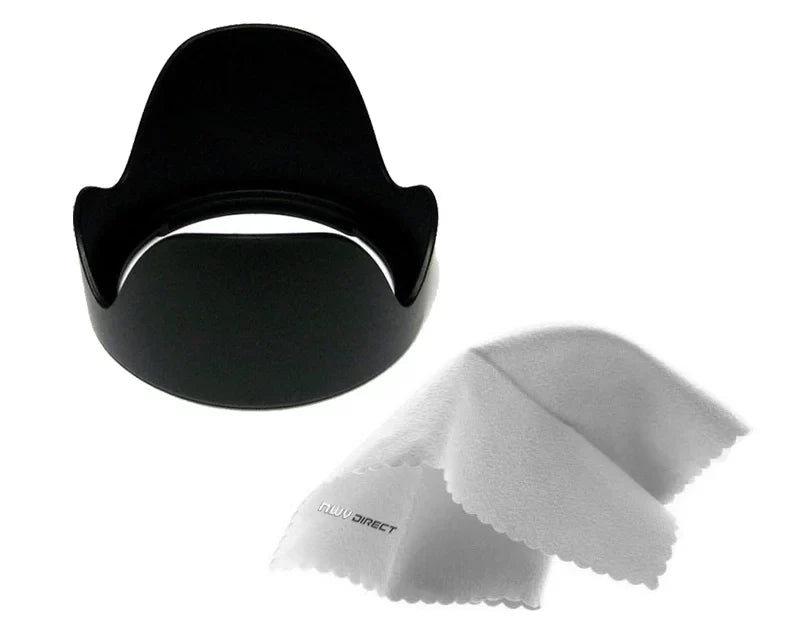 Cleaning (58mm) Olympus Hood + Digital Cloth. Design) PEN Microfiber Pro E-PL6 Nw (Flower Direct Lens