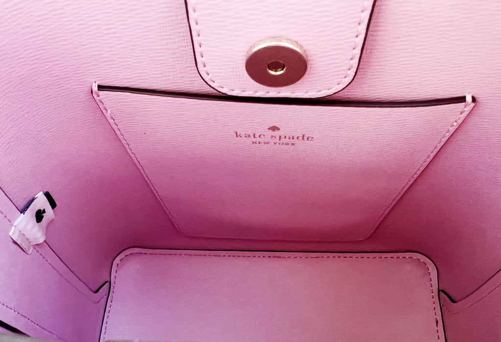 Bag Small Crossbody Leather Pink Bucket Bikini Kate Darcy Spade