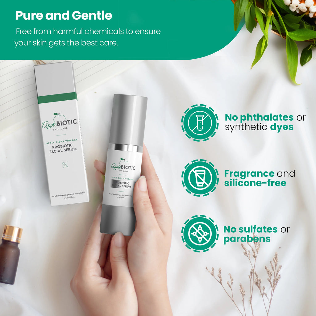 with Cider Hyaluronic Probiotic Apple Facial Serum Applebiotic Acid Vinegar