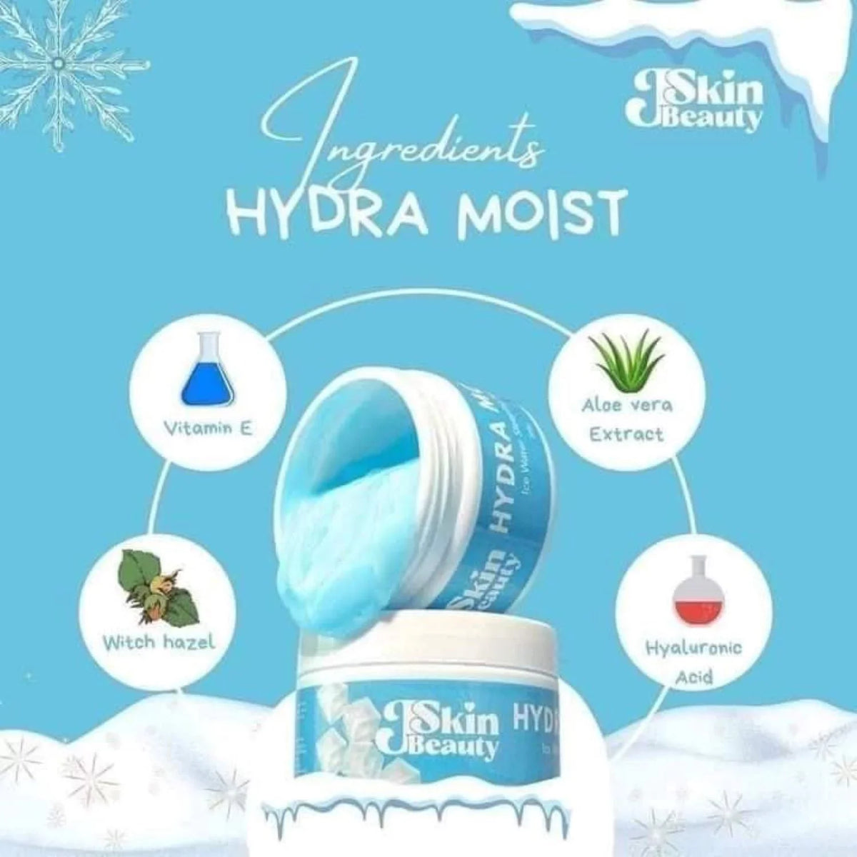 Skin Sleeping Cube Hydra Mask & Water Soap Beauty J Hydra Ice Ice Moist