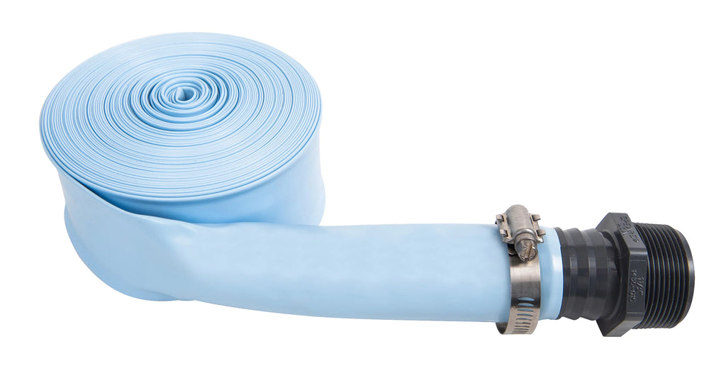 ft Pool Discharge Backwash Hose 100 - long 2" Swimming