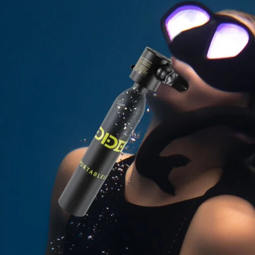 Diving Oxygen Underwater Dive Scuba Set 0.13gal Cylinder Breath Device Tank Mini