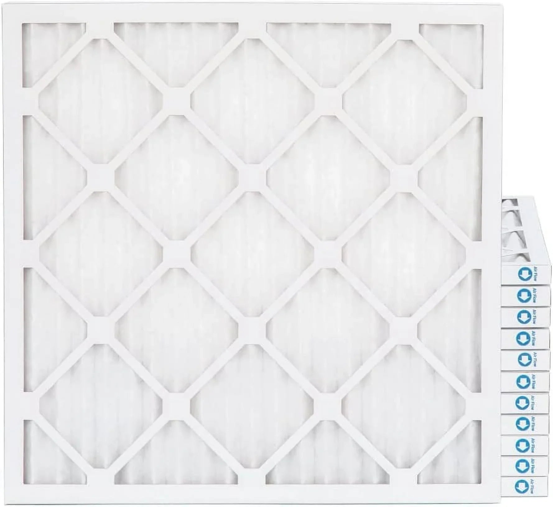 X Air White 20X25x2 X Size: MERV 12. Furne 8 HV 2'' Case By Pleated Pamlico. 1-3/4, 24-1/2 Filters Of 19-1/2