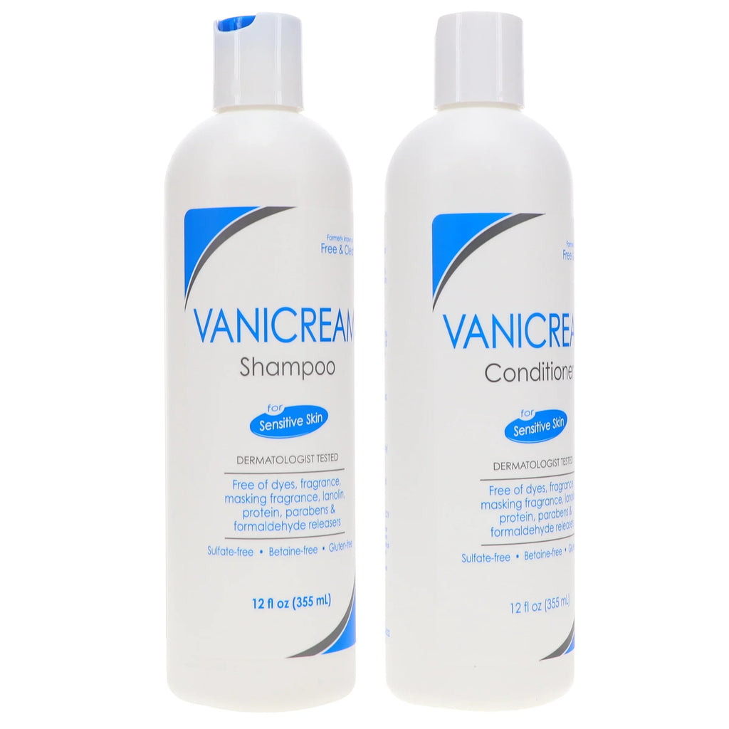 Combo 12 Vanicream oz & oz Conditioner Pack Shampoo 12