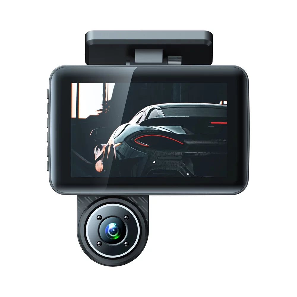 Dash Auto Mirror Recorder Car Cam, Recording Safety Rearview Apexeon 4in Clear Driving Camcorder, Car Video