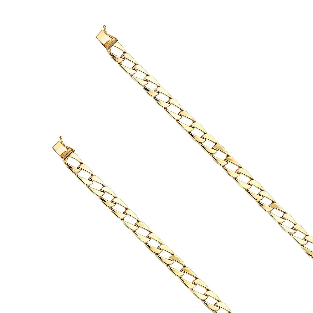 14k | Men’s Chain | 15.5 Jewelry Gold Men and 8" Bracelets Weight - Women Gold Cuban 14KY | Gift for Bracelet for Link Elegant Yellow