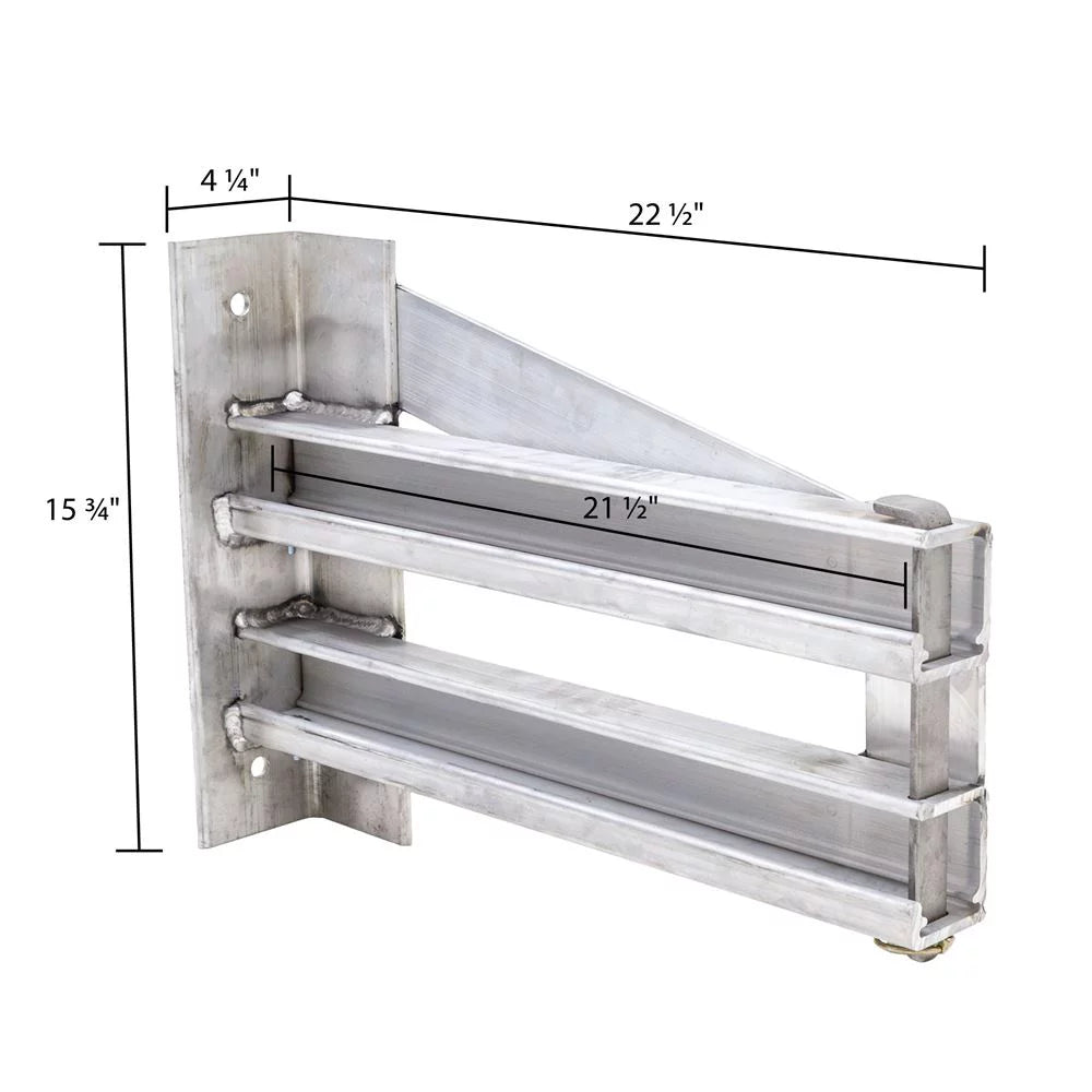 Braces Ramp without for Step Loading Deck Storage Trailers Knee Brackets
