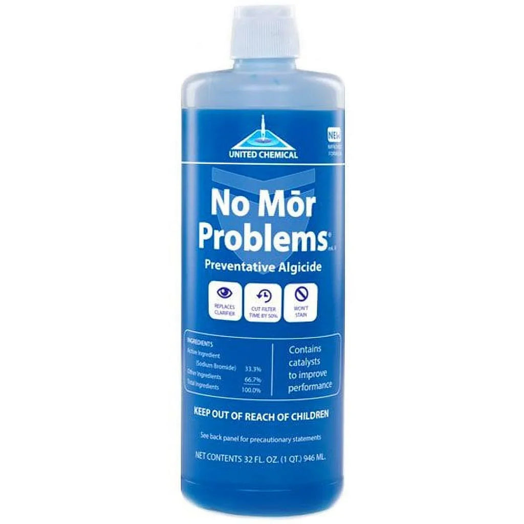 Swimming United Algaecide Problems Chemical 1 Mor No Pack NMP-C12 2 Quart Pool