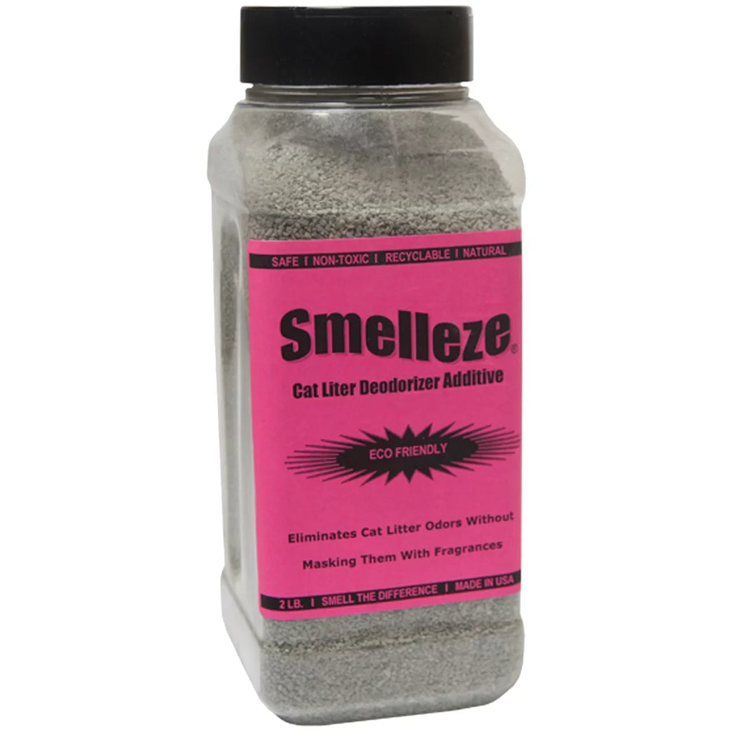 Stench SMELLEZE & Cat Safely Granules Additive: Pee Eco lb. Removal Odor Get Litter Poop Out 50