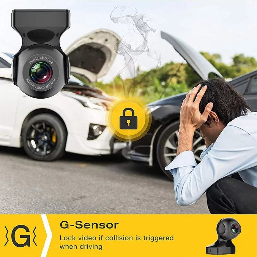 Car Recorder HD - Cam WiFi 170&deg; Dash 1080P Cam Camera