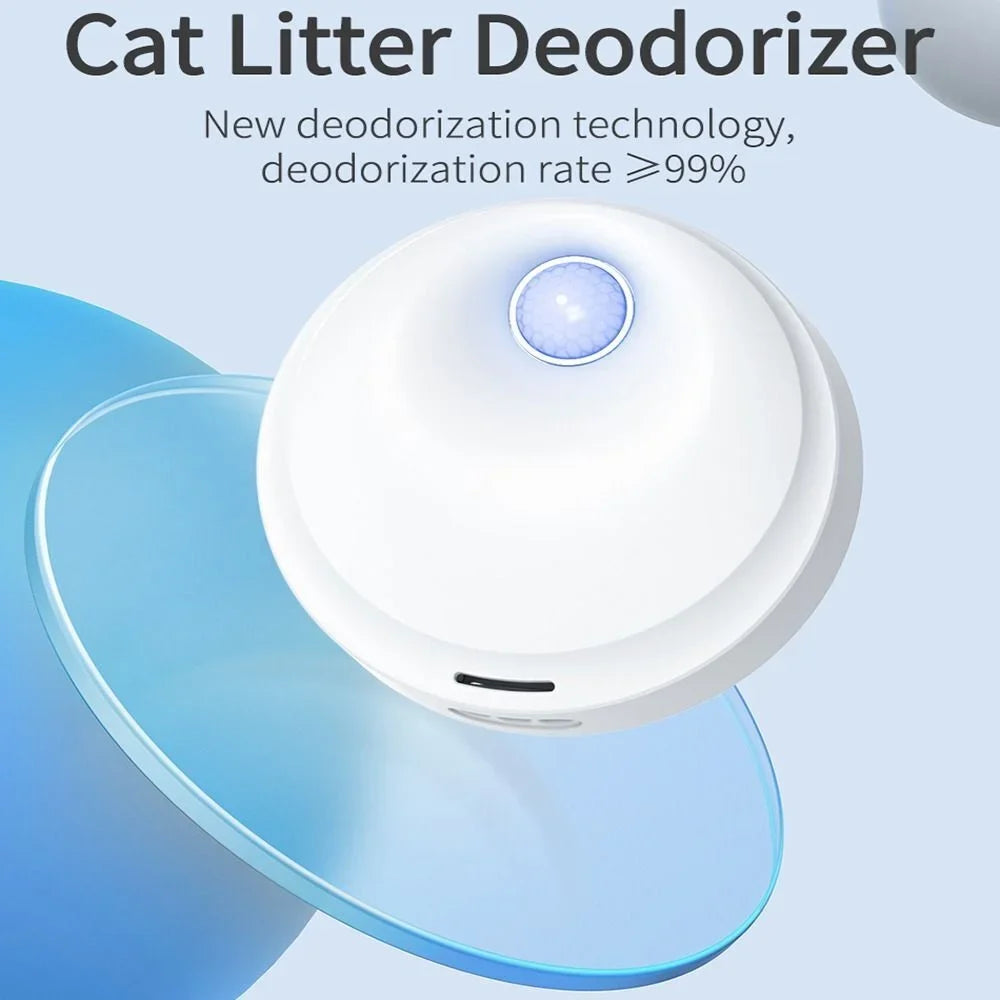 Rechargeable Deodorizer Air Purifier Smart Odor Cat Cleaner Deodorization Pets