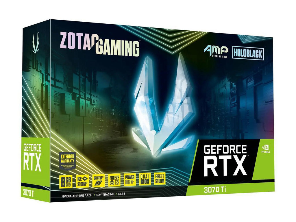 ATX PCI 4.0 Holo 3070 Extreme GDDR6X ZOTAC Ti Card AMP Express Video RTX 8GB GeForce ZT-A30710B-10P