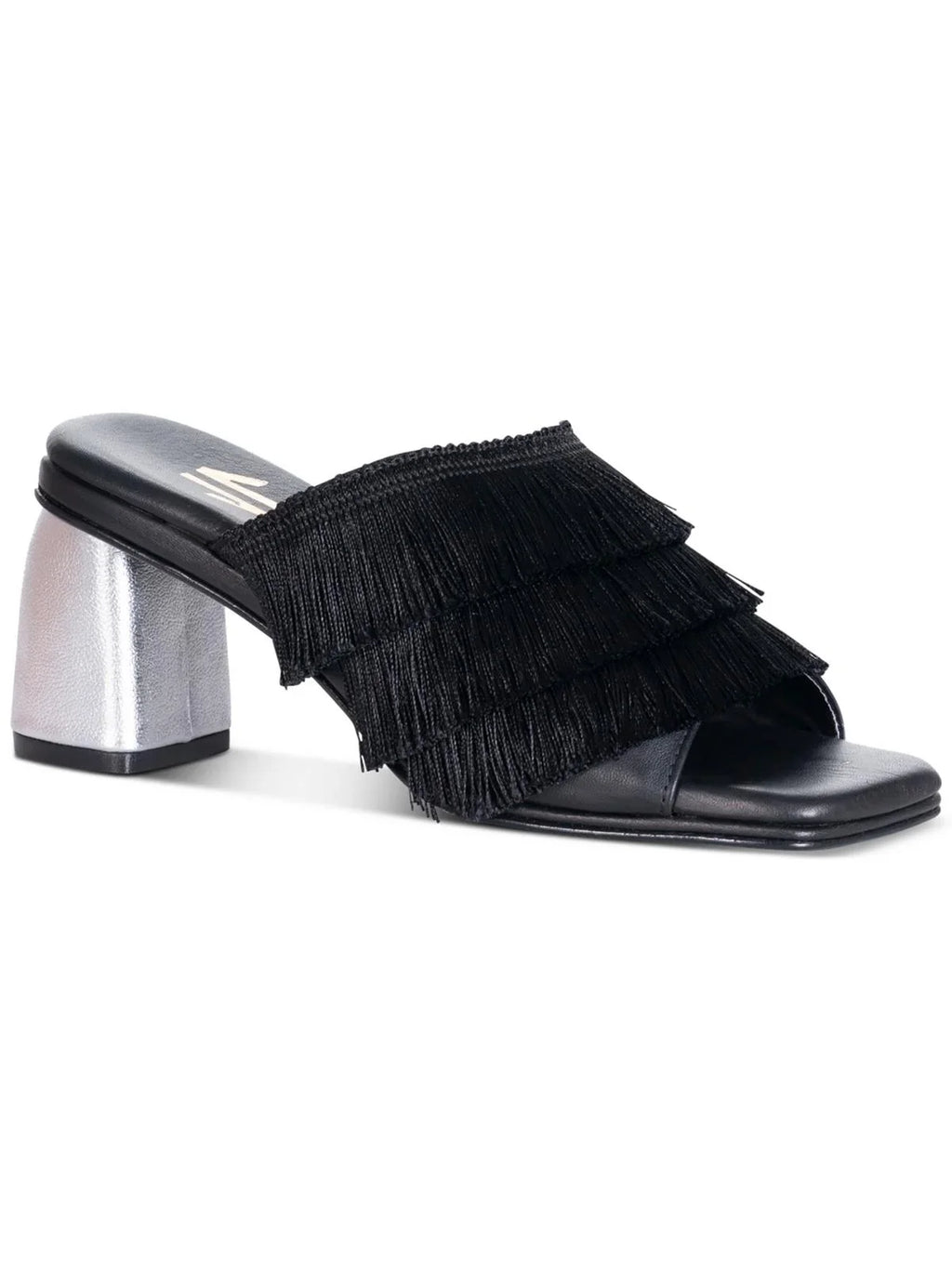 Heel Block Cha Cobos Fringe Silvia Cha Womens Leather
