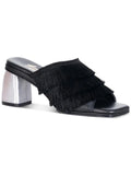 Heel Block Cha Cobos Fringe Silvia Cha Womens Leather